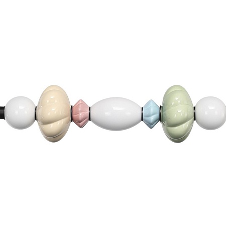 Светильник подвесной ST-Luce черный/зеленый, розовый, желтый, синий, опаловый LED 1*24 SL6134.443.01 - фото