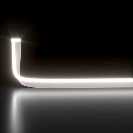 Светодиодный гибкий неон 24 В 10 Вт/м 120 Led/м 2835 IP65, дневной белый 4200K, 5м 24V 10W 120Led 2835 IP65 Elektrostandard - фото