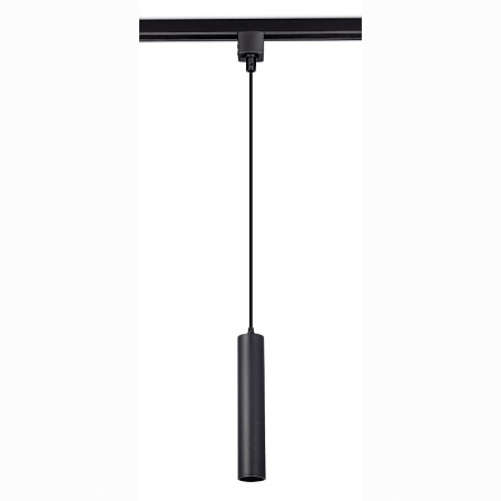 Светильник трековый Черный GU10 1*50W IP20 D54xH290 220V Без ламп ST151.406.01 - фото