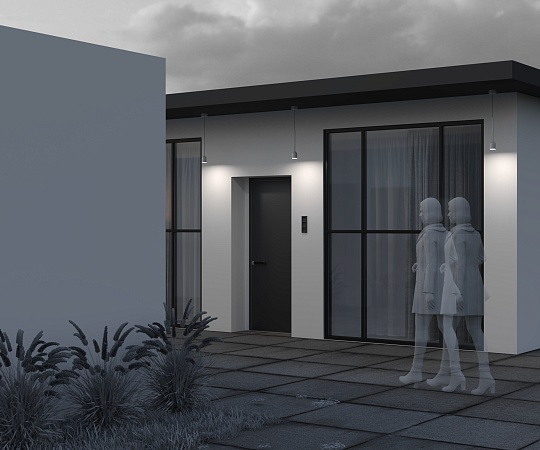 Подвесной светильник Outdoor O491PL-L8W3K - фото