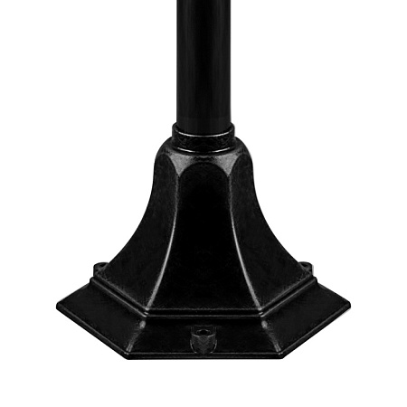 Светильник садово-парковый Feron 8110/PL8110 столб 100W E27 230V, черный - фото