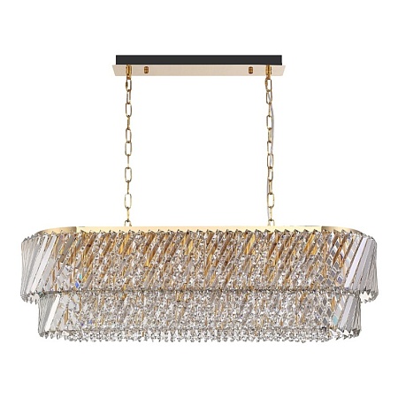 Светильник подвесной ST-Luce латунь/прозрачный E14 14*40W SL6138.303.14 - фото