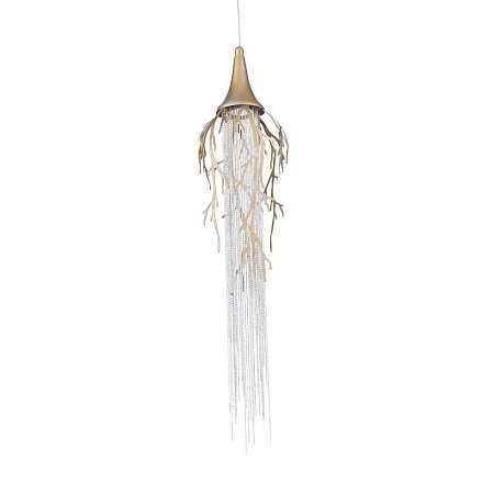 Подвес ST-Luce Золотистый с патиной/Золотистый с патиной, Никель LED 1*5W 3000K SL1116.203.01 - фото