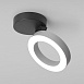 Накладной светодиодный светильник Spila серебро 25105/LED Elektrostandard - фото