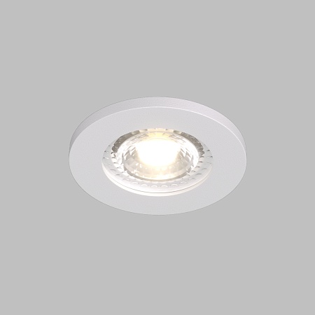 DK2030-WH Встраиваемый светильник, IP 20, 50 Вт, GU10, белый, алюминий - фото