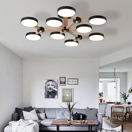 Подвесная Люстра Turna Черный Imperiumloft 178306-26 - фото