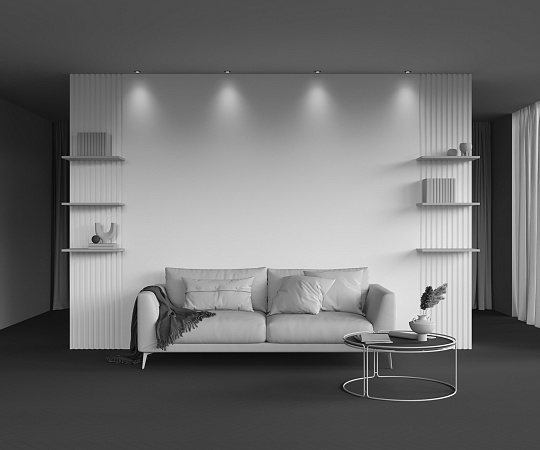 Встраиваемый светильник Technical Round DL058-7W2.7K-TRS-B - фото