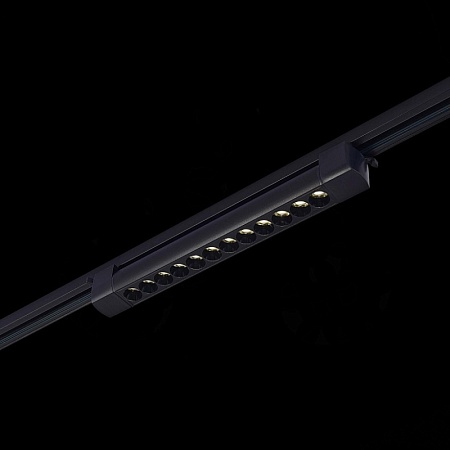 Св-к трек. Черный LED 1*20W 3000K 1 500Lm Ra>90 36° IP20 L387xW49xH54 170-240V ST367.436.20 - фото