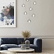 Светильник подвесной ST-Luce Хром/Прозрачный с пузырьками воздуха LED 7*3W 3000K SL6017.101.07 - фото