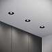 Светильник встраиваемый светодиодный Combi 10W 4000K черный 25067/LED Elektrostandard - фото