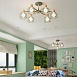 Потолочная Люстра Corf B3 Champagne 5 Lamps Imperiumloft 189487-26 - фото