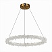 Люстра подвесная ST-Luce Золотистый/Прозрачный LED 1*58W 3000 - 6500K SL6105.203.01 - фото