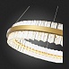 Светильник подвесной ST-Luce Матовое золото/Прозрачный LED 1*44W 3000K SL383.213.01 - фото