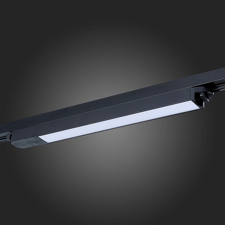 Св-к трек. Черный LED 1*12W 4000K 1 250Lm Ra>98 120 IP20 L400xW34xH33 180-240V ST366.448.12 - фото