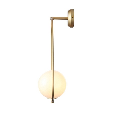 Светильник настенный ST-Luce Золотистый/Белый E14 1*40W SL1118.201.01 - фото