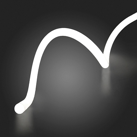 Гибкий неон Белый LED 1*14,4W 2300K-4000K 950Lm/мLm Ra>90 360° IP65 D25xH- 24V ST981.015.65 - фото