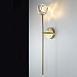 Бра Boule De Cristal Long Sconce Brass Imperiumloft 185376-22 - фото
