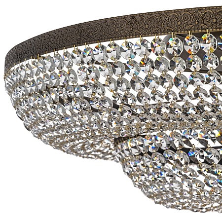 Люстра потолочная Arti Lampadari Santa E 1.8.100.100 MA - фото