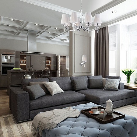 Настенный светильник Eurosvet 60079/1 хром - фото