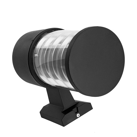 Светильник садово-парковый Feron.ONE DH0801-P, на стену вверх, E27 230V, черный пластик - фото