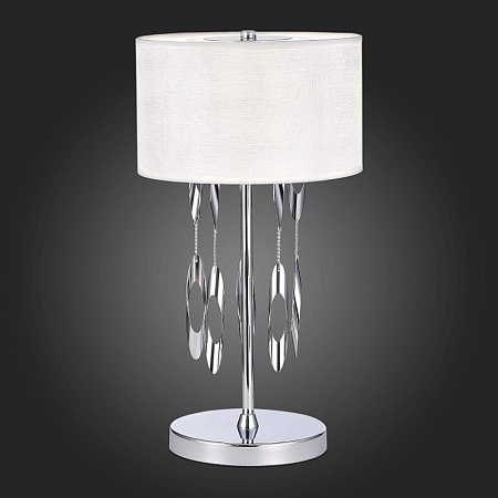 Прикроватная лампа ST-Luce Хром/Белый E14 1*60W SL1353.104.01 - фото