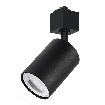 Светильник Feron AL154 трековый однофазный на шинопровод под лампу GU10, черный - фото