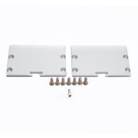 Профиль алюминиевый накладной "Линии света", серебро, CAB257 - фото