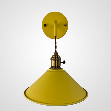 Бра С Подвесным Плафоном Braid Wall Yellow Imperiumloft 181879-26 - фото