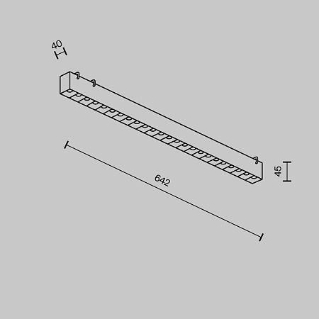 Подвесной светильник Technical Points  TR128B-24W3K-M-B - фото