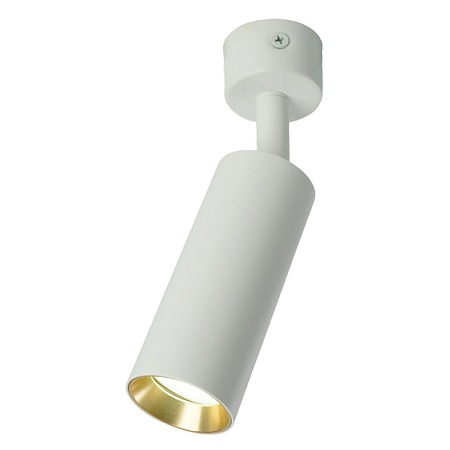 Светильник Feron ML1011 настенно-потолочный под лампу GU10, белый + золото - фото