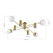 Светильник потолочный Латунь/Белый GU10+E27 4+4*5+60W SLE1105-302-08 - фото