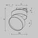 Трековый светильник Technical  TR007-1-18W3K-W - фото