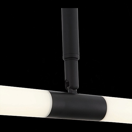 Светильник подвесной ST-Luce Черный/Белый LED 2*10W 4000K SL393.403.02 - фото