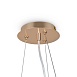 Подвесной светильник Freya Mineral FR1010PL-10G - фото