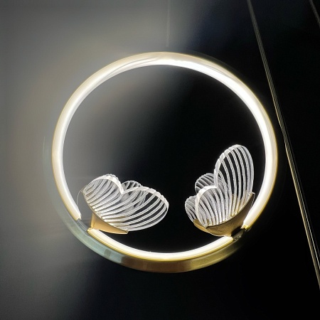 Подвесной Светильник Babetta Ring 1 L320 Brass 4000К Imperiumloft 186735-23 - фото