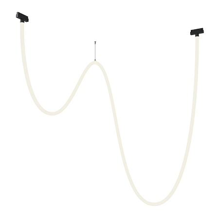 Трековая система Technical подвесная магнитная чёрная 200x200 TS-S-200-TR101-2-100W4K-B