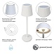 Уличный настольный светильник Arte Lamp FUYUE A1616LT-1WH - фото