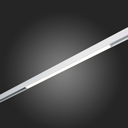 Магнитный трековый светильник Белый LED 1*20W 4000K 1 300Lm Ra>90 120 IP20 L606xW22xH44 ST360.546.20 - фото