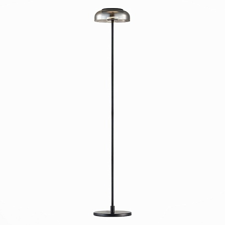 Торшер ST-Luce Черный/Дымчатый LED 1*7W 4000K SL6002.405.01 - фото