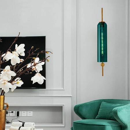 Бра Articolo Float Wall Sconce Drunken Emerald Imperiumloft 85010-22 - фото