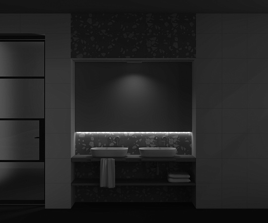 Трековый светильник Technical Basis Grid TR084-1-12W3K-W - фото