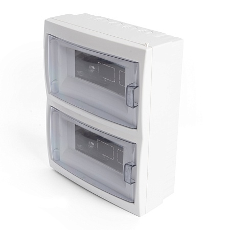 Бокс настенный STEKKER EBX50-3/16-20 16 модулей, пластик, серия Standart - фото