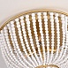 Люстра Jacqueline Clear Flush-Mount Brass Imperiumloft 186173-22 - фото