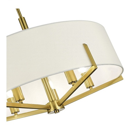 Светильник подвесной Латунь/Белый E14 5*40W SLE3010-303-05 - фото