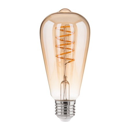 Филаментная светодиодная лампа Dimmable ST64 5W 2700K E27 BL160 - фото