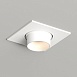DK3121-WH Встраиваемый светильник, IP20, до 15 Вт, LED, GU5,3, белый, пластик - фото