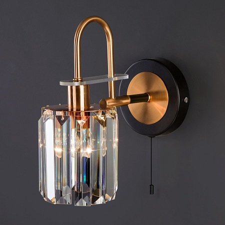 Настенный светильник Eurosvet 70090/1 черный - фото