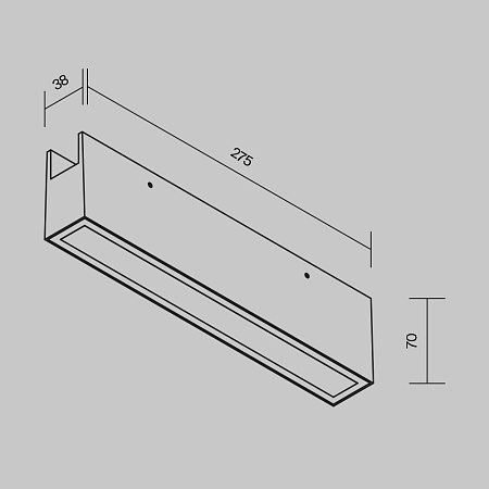 Уличный трековый светильник Outdoor Points  O-TR01-3-S-20WB3K - фото