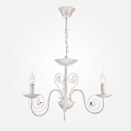 Подвесной светильник Eurosvet 60018/3 белый с золотом - фото