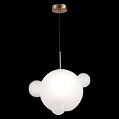 Светильник подвесной ST-Luce Латунь/Белый E27 1*60W SL1133.503.01